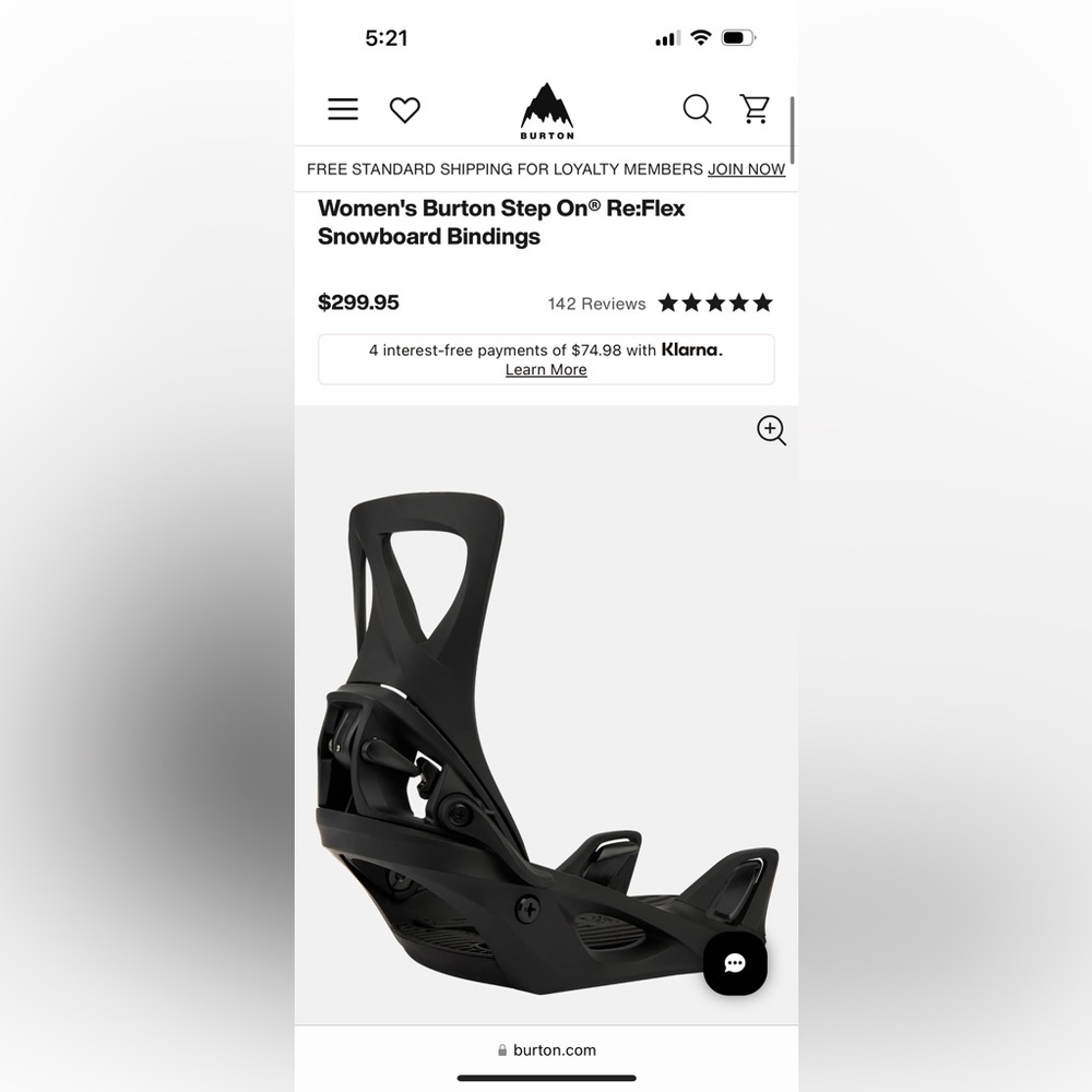 Women’s Burton Step-On Snowboard Bindings